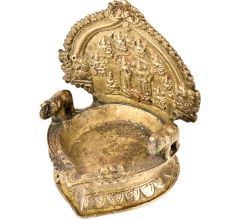 Traditional Laxmi Narayan Brass Lamp