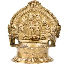 Traditional Laxmi Narayan Brass Lamp