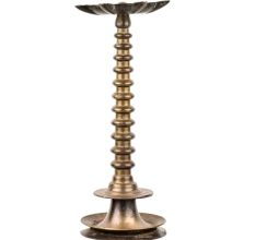 South Indian Traditional  7 Faceted Brass Oil Lamp
