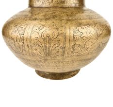 Brass Elephant Indian Hand Crafted Engraved Home Decor Pot