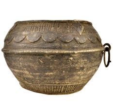 Brass Rice Measurement Bowl with One Side Handle