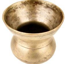 Brass South Indian Hourglass Shape Pot