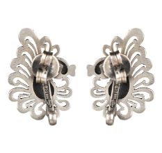 92.5 Sterling Silver Dancing Peacock Studs For Women And Girls