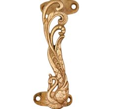 Brass Handcrafted Indian Peacock Door Handles