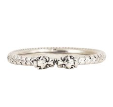 Tiger Face 925 Sterling Silver Women Girls Hand Crafted Bangle