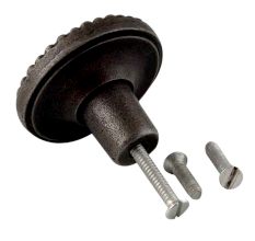 Amour Rose Inside Carte Postale Round Iron Glass Knobs