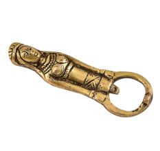 Brass Tribal Queen Bottle Opener