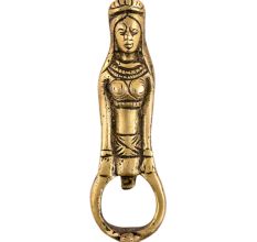 Brass Tribal Queen Bottle Opener