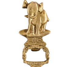 Brass  Standing Elephant Bottle Opener
