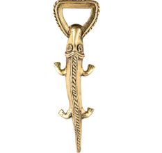 Crocodile Design Brass Bottle Opener