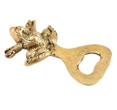 Brass Frog Bottle Opener Soft Drinks Bottle Opener