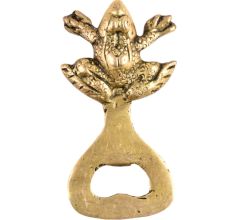 Brass Frog Bottle Opener Soft Drinks Bottle Opener