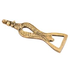 Brass Bottle Opener With Tribal Goddess On Top