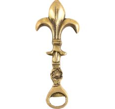 Fleux De Lis Brass Bottle Openers