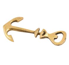 Brass Ship Anchor Bottle Opener Nautical Design