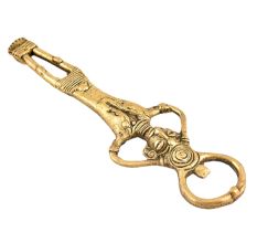 Tribal Lady Brass Bottle Opener