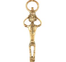 Tribal Lady Brass Bottle Opener