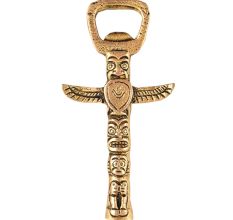 Brass Mayan Civilization Bottle Opener