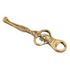 Brass Tribal Lady Bottle Opener