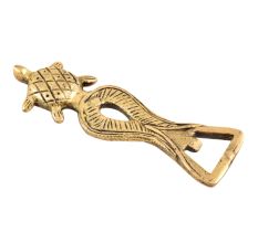 Brass Tortoise Bottle Opener