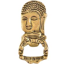 Brass Buddha Head Bottle Opener