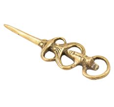 Brass  Opener Unusual Sword Tribal Face