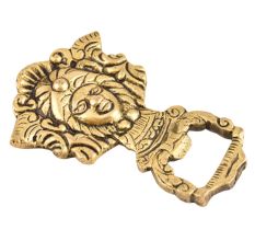 Brass Bottle Opener Tribal Head Shaped Soda Beer Bottle Opener