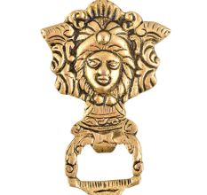 Brass Bottle Opener Tribal Head Shaped Soda Beer Bottle Opener