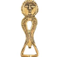 Brass Sun God Bottle Opener