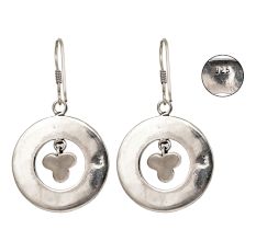 92.5 Sterling Silver Earrings With Lapis Lazuli Statement Earrings