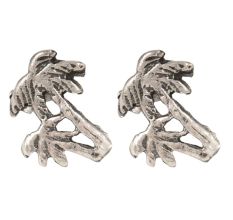 92.5 Sterling Silver Earrings Beach Palm Tree Stud Earrings