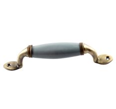 Grey Small Ceramic Antique Door Handles