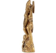 Brass Goddess Kali Statue Hindu Deity