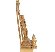 Brass Ramdurbar Statue With Ram, Sita,Laxman And Haumanji