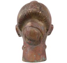 Brass Gauri Head Or Parvati Head Statue