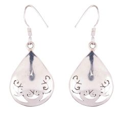 92.5 Sterling silver Earrings Red Agate drop Designer earrings