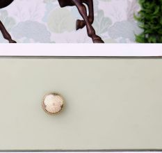 Brass Dotted Cabinet Knobs Online