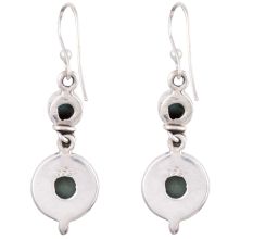 92.5 Sterling Silver Earrings Turquoise Gemstone Earrings