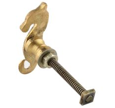 Sea Horse Brass Dresser Knob