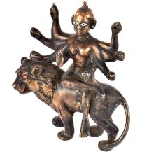 Brass Durga Statue Ashtbhuja Durga Golden Statue