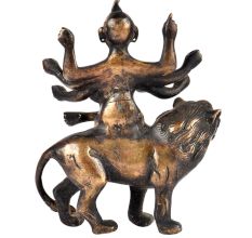 Brass Durga Statue Ashtbhuja Durga Golden Statue