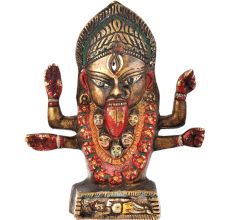 Brass Goddess Kali Statue Kalighat Kali Brass Statue