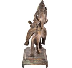 Brass Durga Statue Hindu Goddess Religious Statue