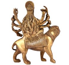 Brass Durga Maa Statue Hand made Worship Idol