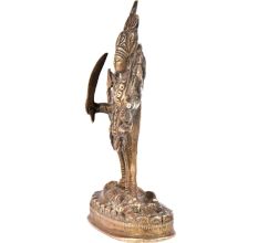 Brass Goddess Kali StatueÂ Hindu Deity Goddess Maha Kali Idol