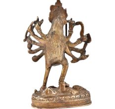 Brass Goddess Kali StatueÂ Hindu Deity Goddess Maha Kali Idol
