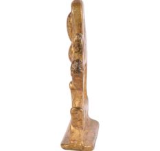 Brass Durga Statue Hand Carved Ritual Goddess Durga Statue