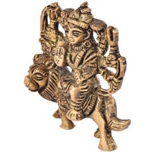 Brass Durga Statue Goddess Ma Nav Durga Statue