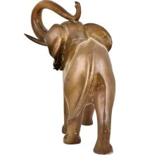 Handmade Brass Elephant Statue For Home Decoration Figurine