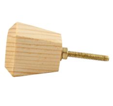 Natural Square Wooden Cabinet knobs